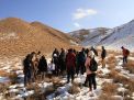 گزارش تصویری از کارگاه آموزشی متالوژنی(فلزایی) ایران - نمایشگاه سنگ های زینتی و بازدید از معادن سنگ در معلمان